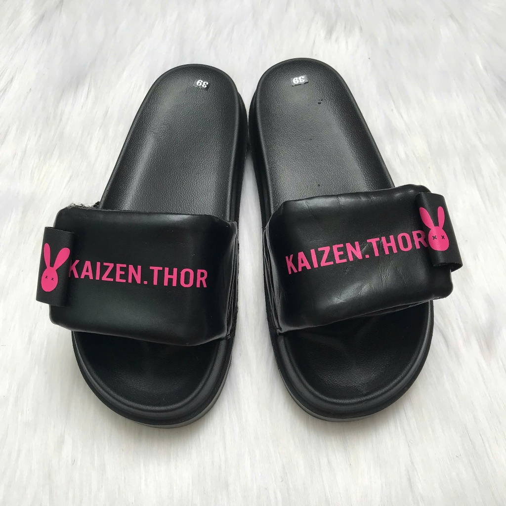 KAIZEN THOR,LABUBU,6 條條紋男女拖鞋(兔子隊) | 蝦皮購物