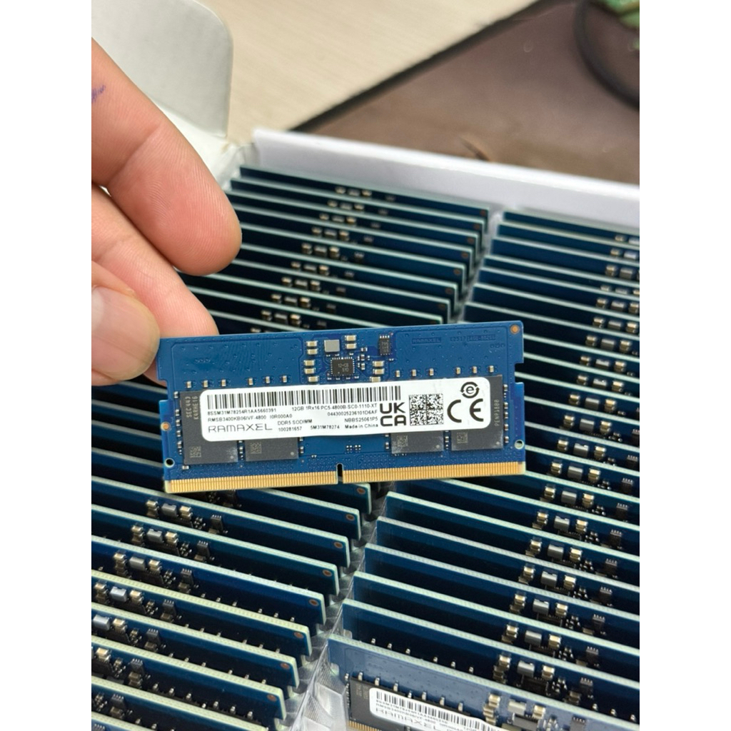 筆記本電腦Ram DDR5 12gb 總線4800 Ramaxel 是99% 美麗| 蝦皮購物