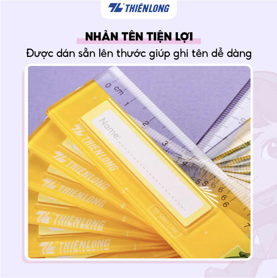 20cm直尺thien Long TP-SR011/AK - Akooland角色,學校用品的神奇世界 | 蝦皮購物