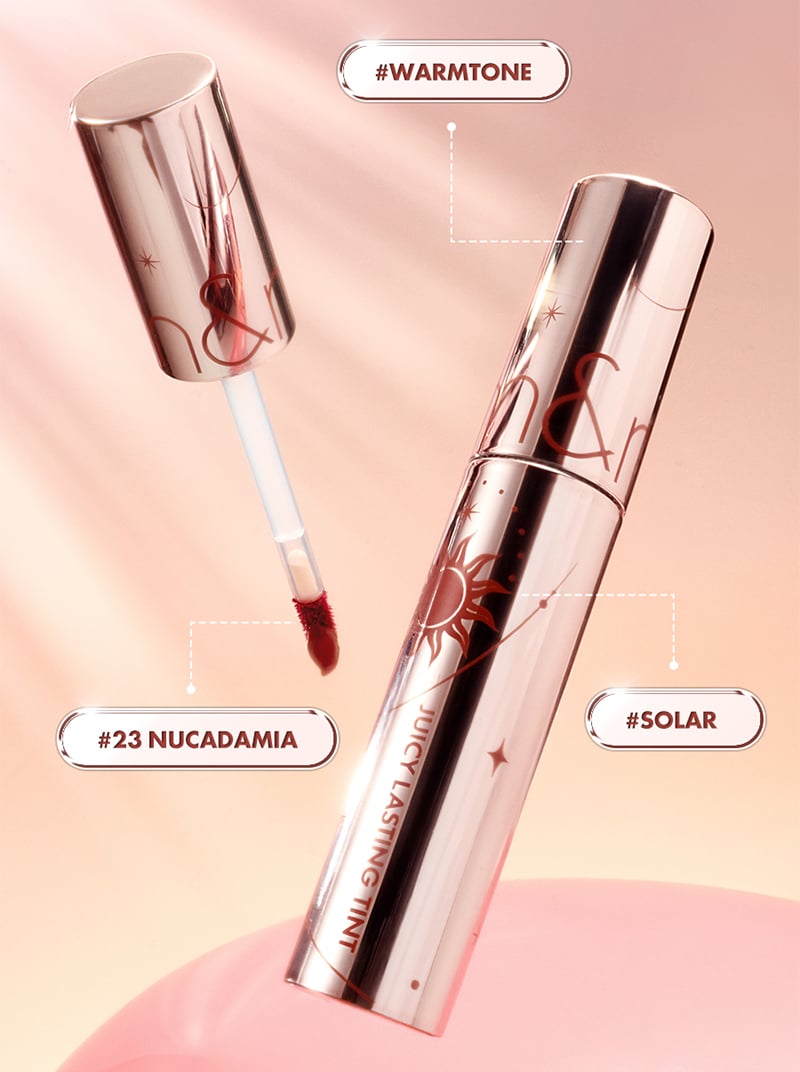 [捆綁 2 色 23 + 24][Solunar 版] Romand Juicy Lasting Tint Soluna | 蝦皮購物
